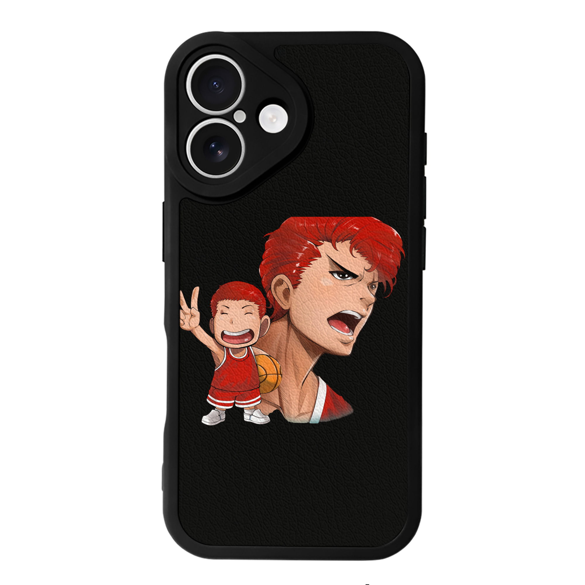 （画像用） SLAM DUNK／スラムダンク 【iPhone 16シリーズ対応】シリコンスマホケース（レザー調） 材質：シリコン
